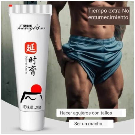 CREMA PARA ERECCIÓN RAPIDA Y RETARDANTE