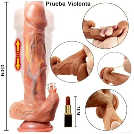 VIBRADOR REALISTA CONEJO TERMICO