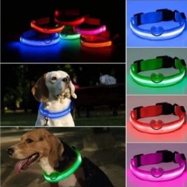 Collar para perro con luz led