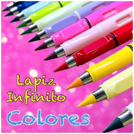 Lápiz infinito colores