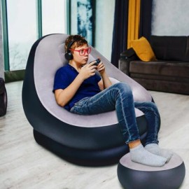 SILLÓN INFLABLE CON BOMBA