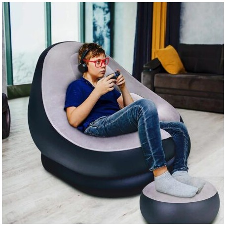 SILLÓN INFLABLE CON BOMBA